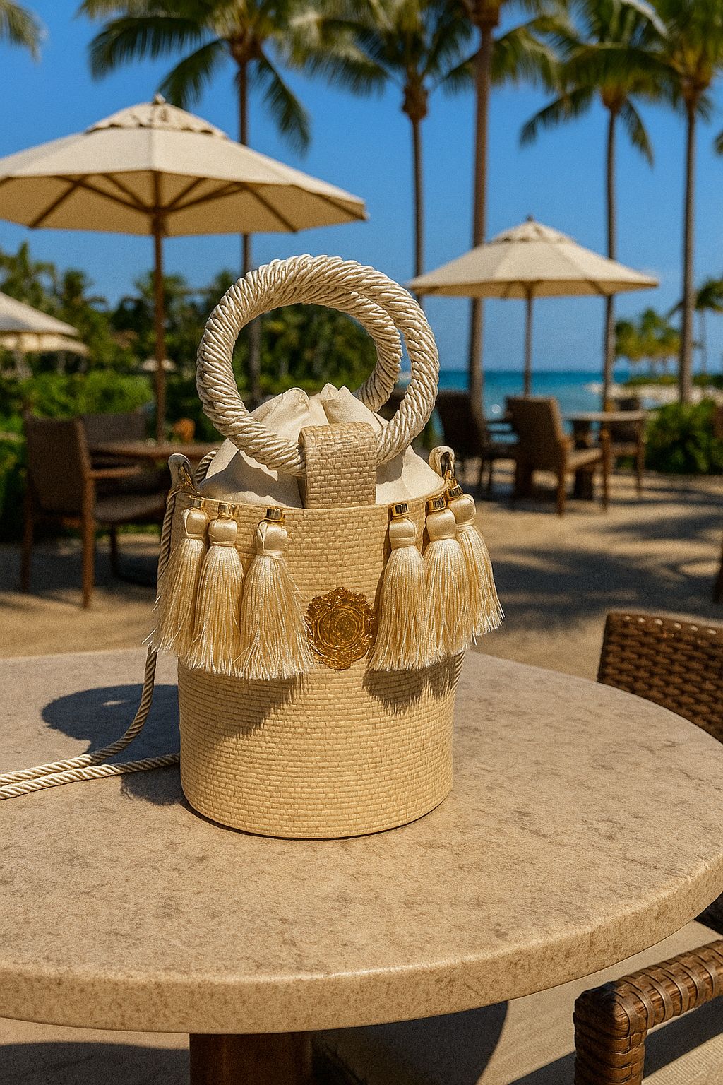 Bolsa Artesanal Areia Serena