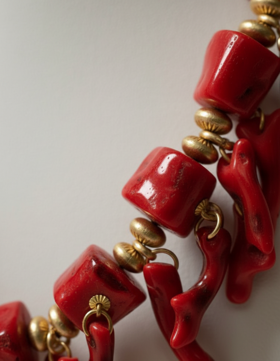 Colar Coral Selvagem