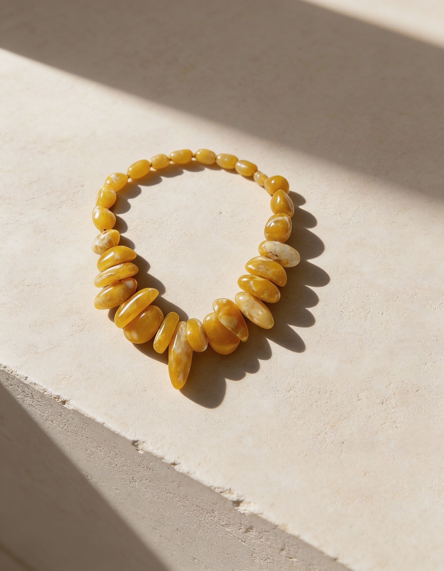 Colar Mel da Terra resina premium