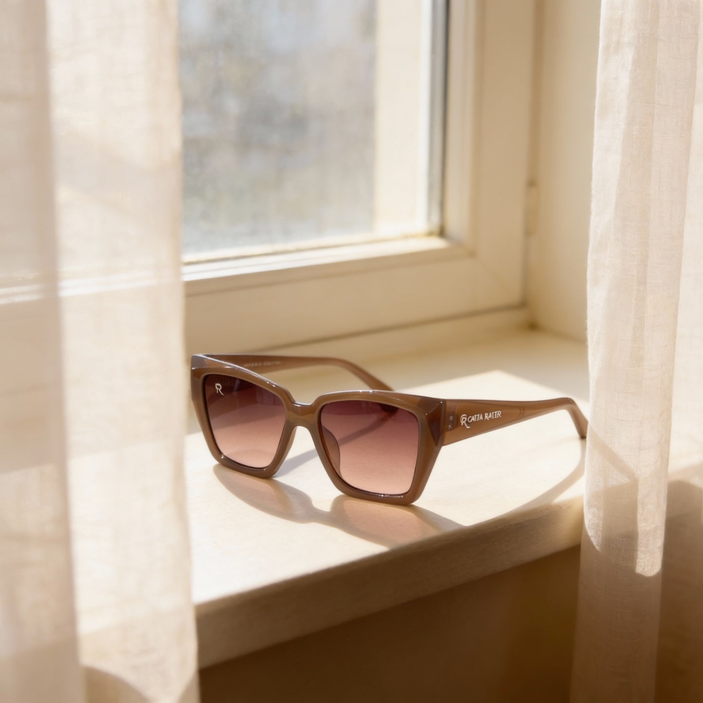 Óculos de Sol Âmbar Claro