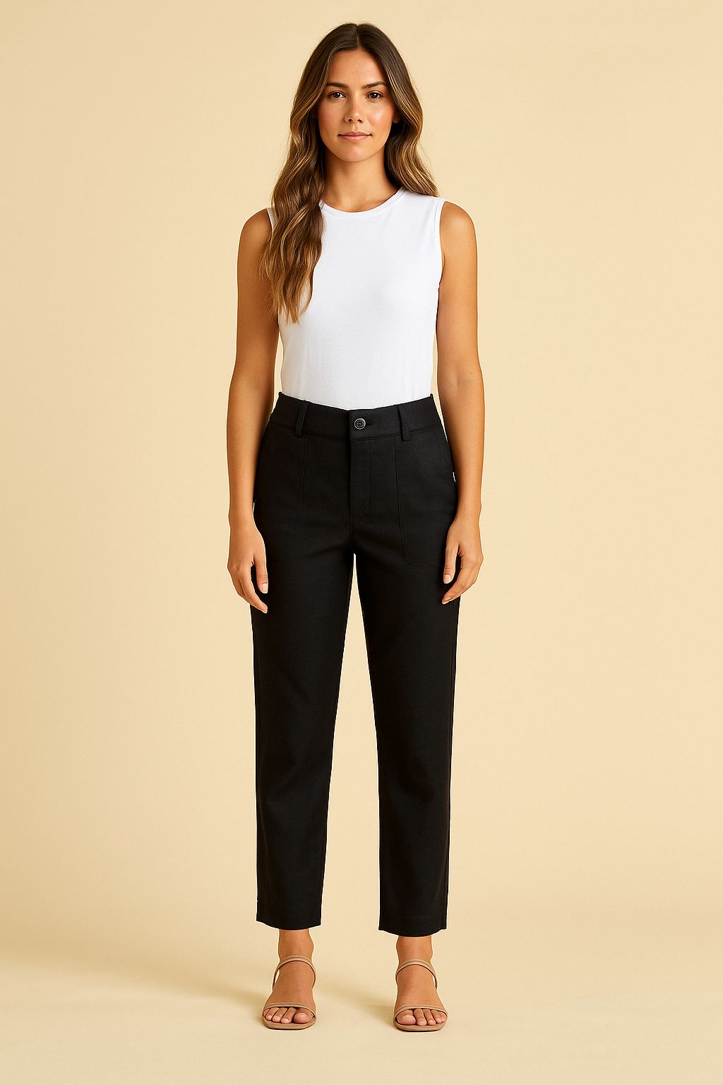 Calça Alfaiataria com linho Essenza - 3 cores