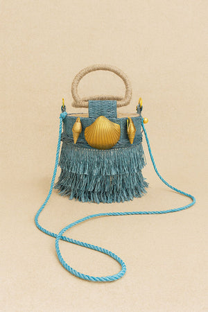 Bolsa Artesanal Maré Azul