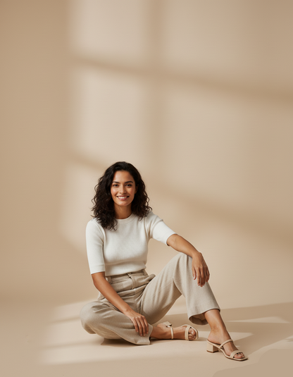 Calça Alfaiataria com linho Essenza - 3 cores