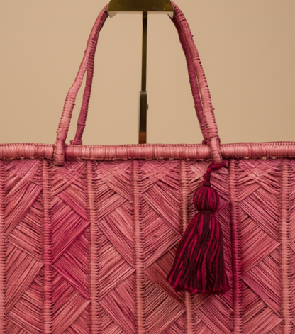 Bolsa de Buriti Rosa do Cerrado