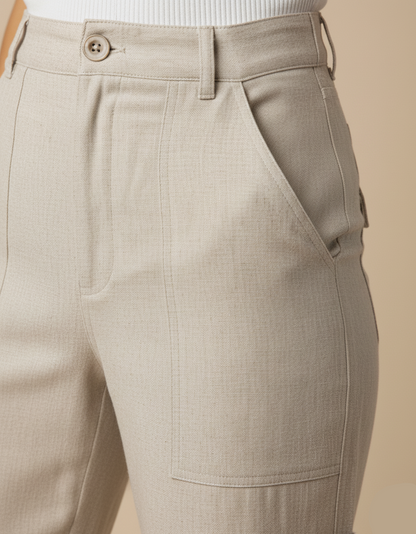 Calça Linho Cargo