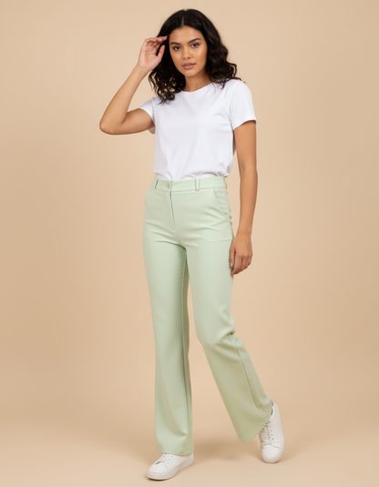 Calça  Alfaiataria Menta di Sole