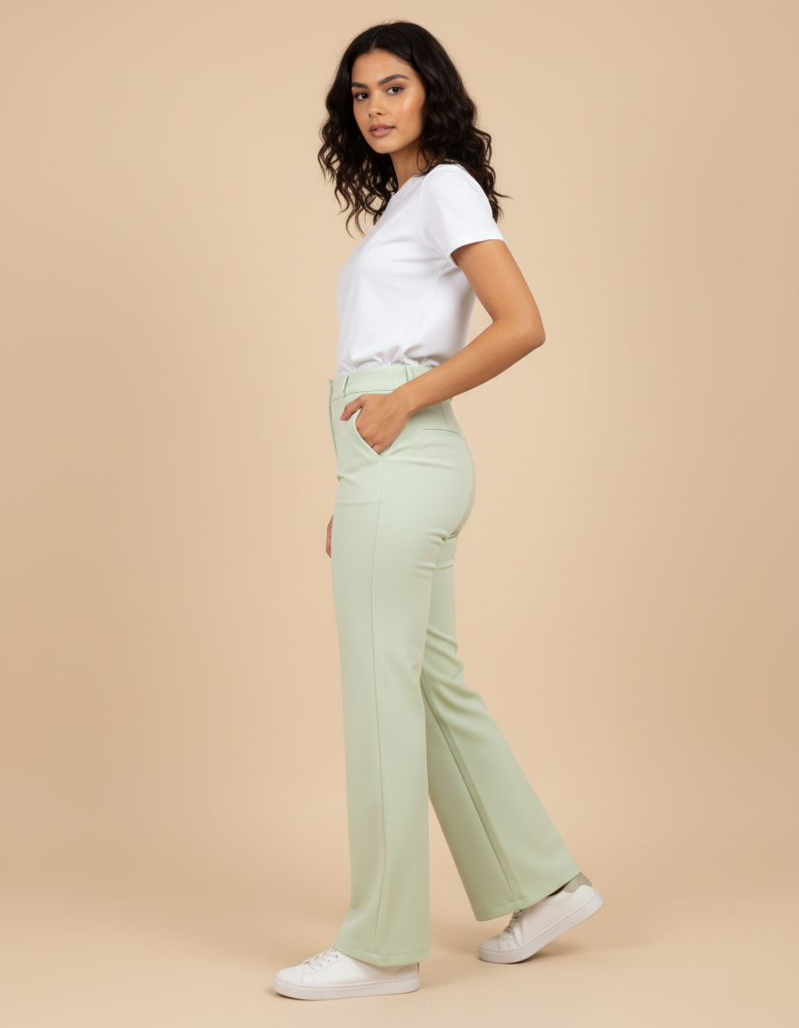 Calça  Alfaiataria Menta di Sole