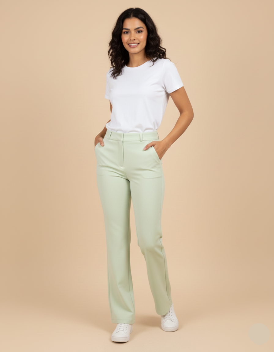 Calça  Alfaiataria Menta di Sole