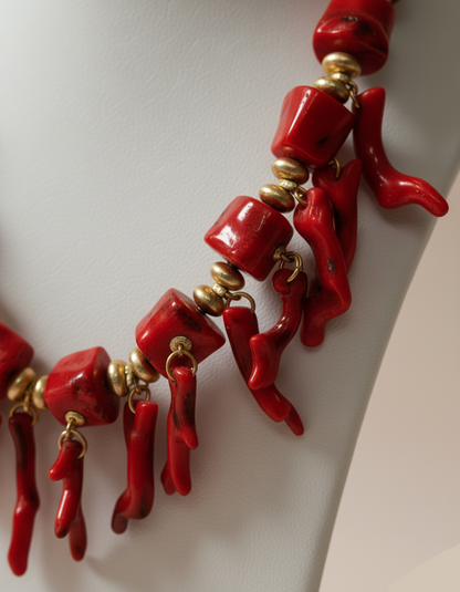 Colar Coral Selvagem