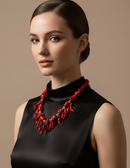 Colar Coral Selvagem