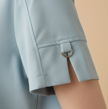 Blusa Leve Harmonia Azul Serenity