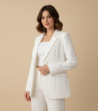 Blazer Bianco Nobile