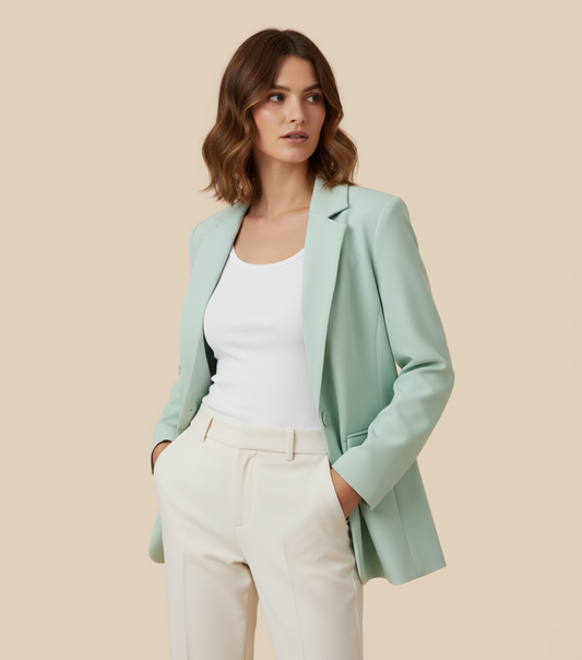 Blazer Colore Erva Doce
