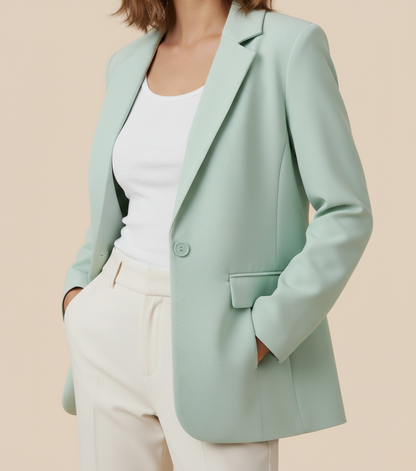 Blazer Colore Erva Doce