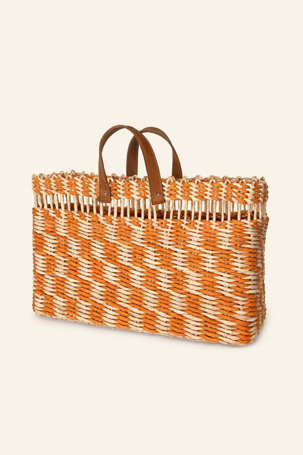 Bolsa de Palha Ocre di Sole