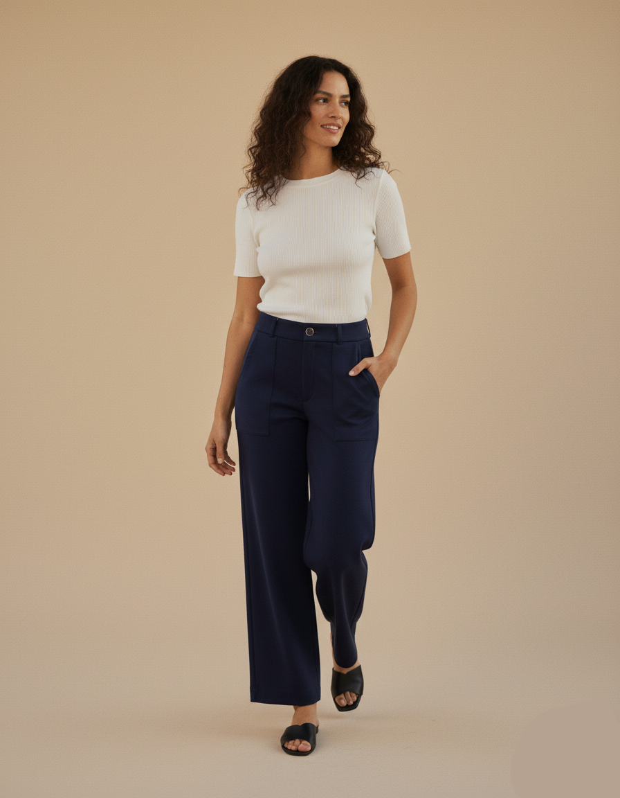 Calça Alfaiataria com linho Essenza - 3 cores