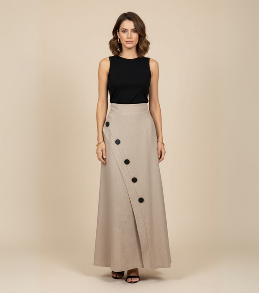 Saia Botões frontais Vértice