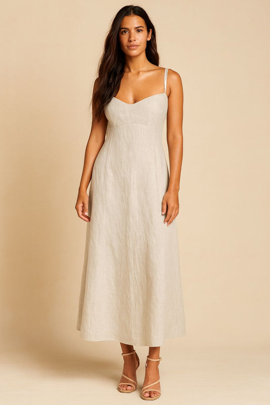 Vestido de Linho Tropicana