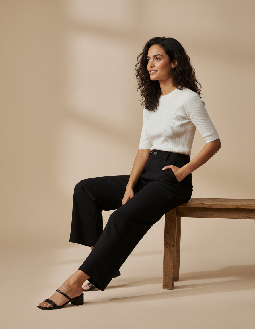 Calça Alfaiataria com linho Essenza - 3 cores