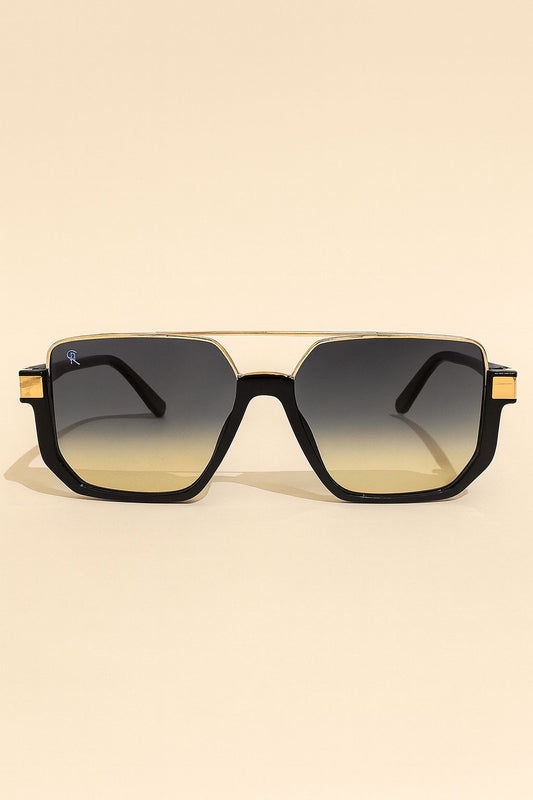 Óculos de Sol Noir Urbano preto/dourado