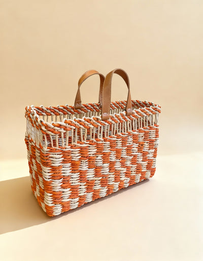 Bolsa de Palha Ocre di Sole