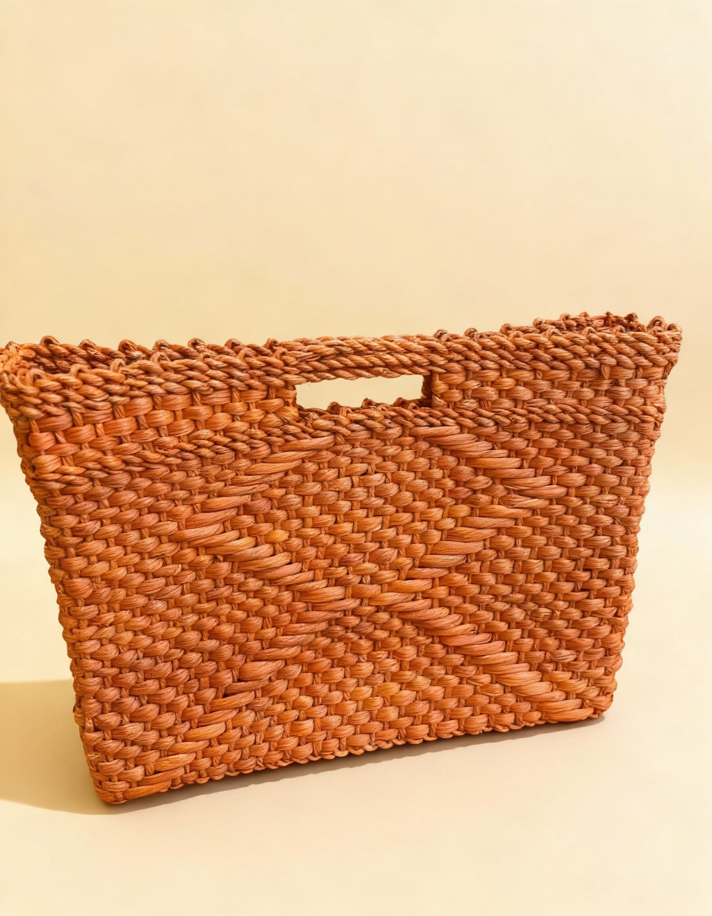 Bolsa/ Pasta Artesanal Tangerina