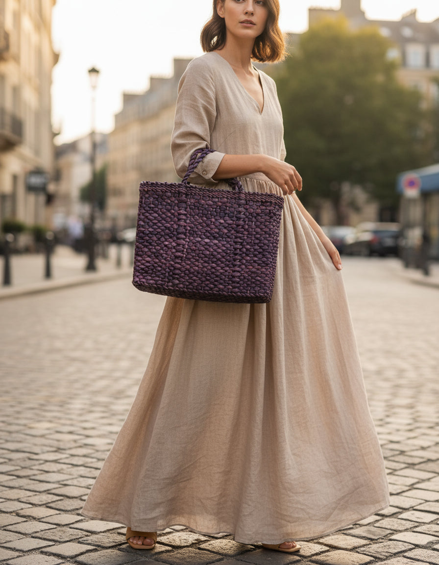 Bolsa de Palha Rubra Serena