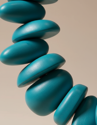 Colar Rios do Cerrado resina premium