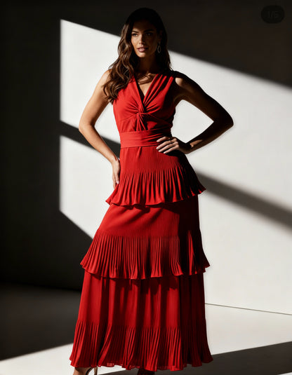 Vestido Escarlate Imperial