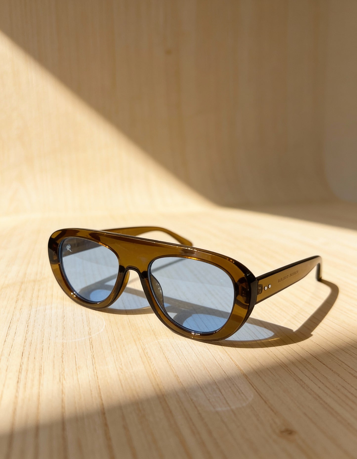 Óculos de Sol Duna Marrom / Azul