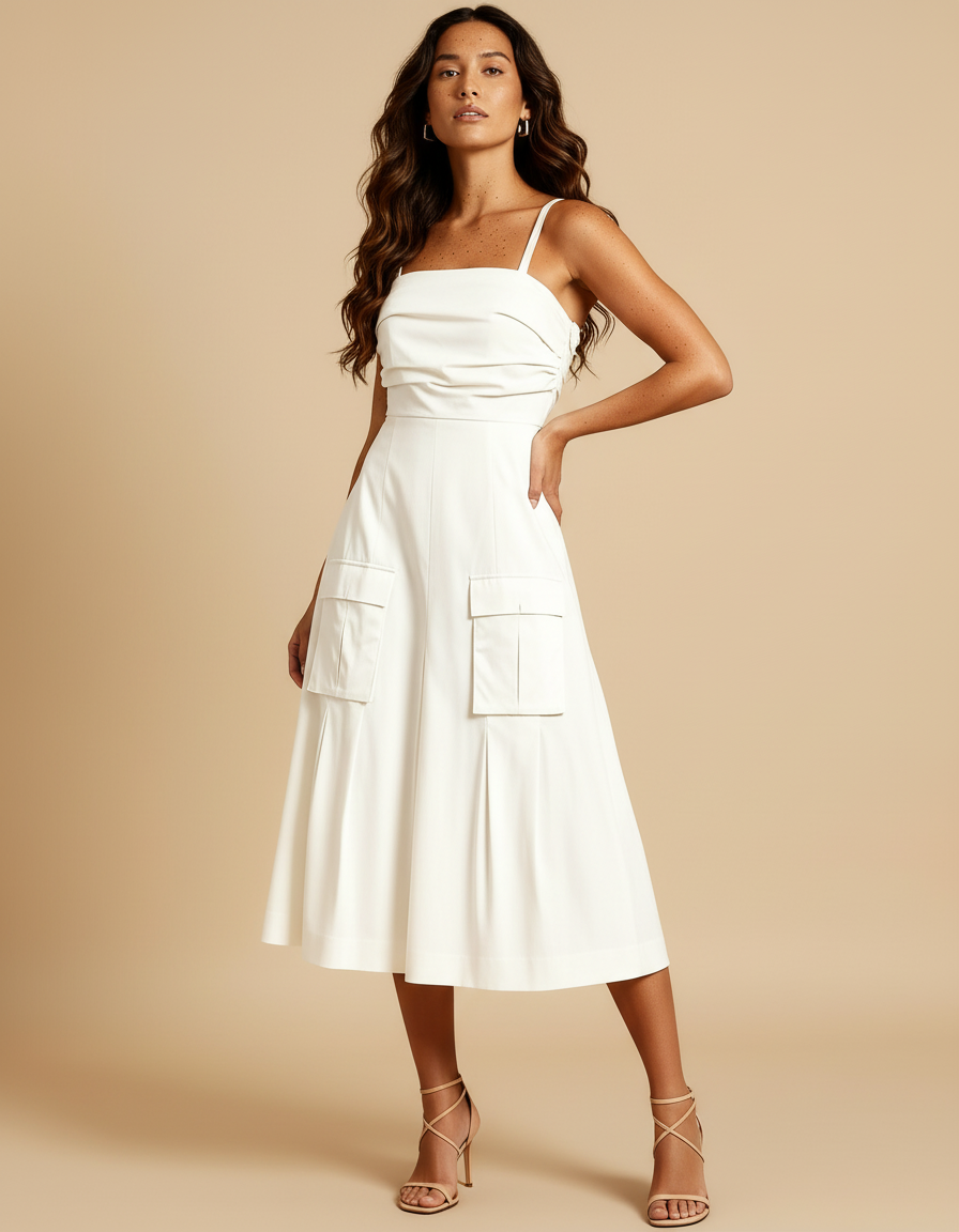 Vestido Alvor Bianco