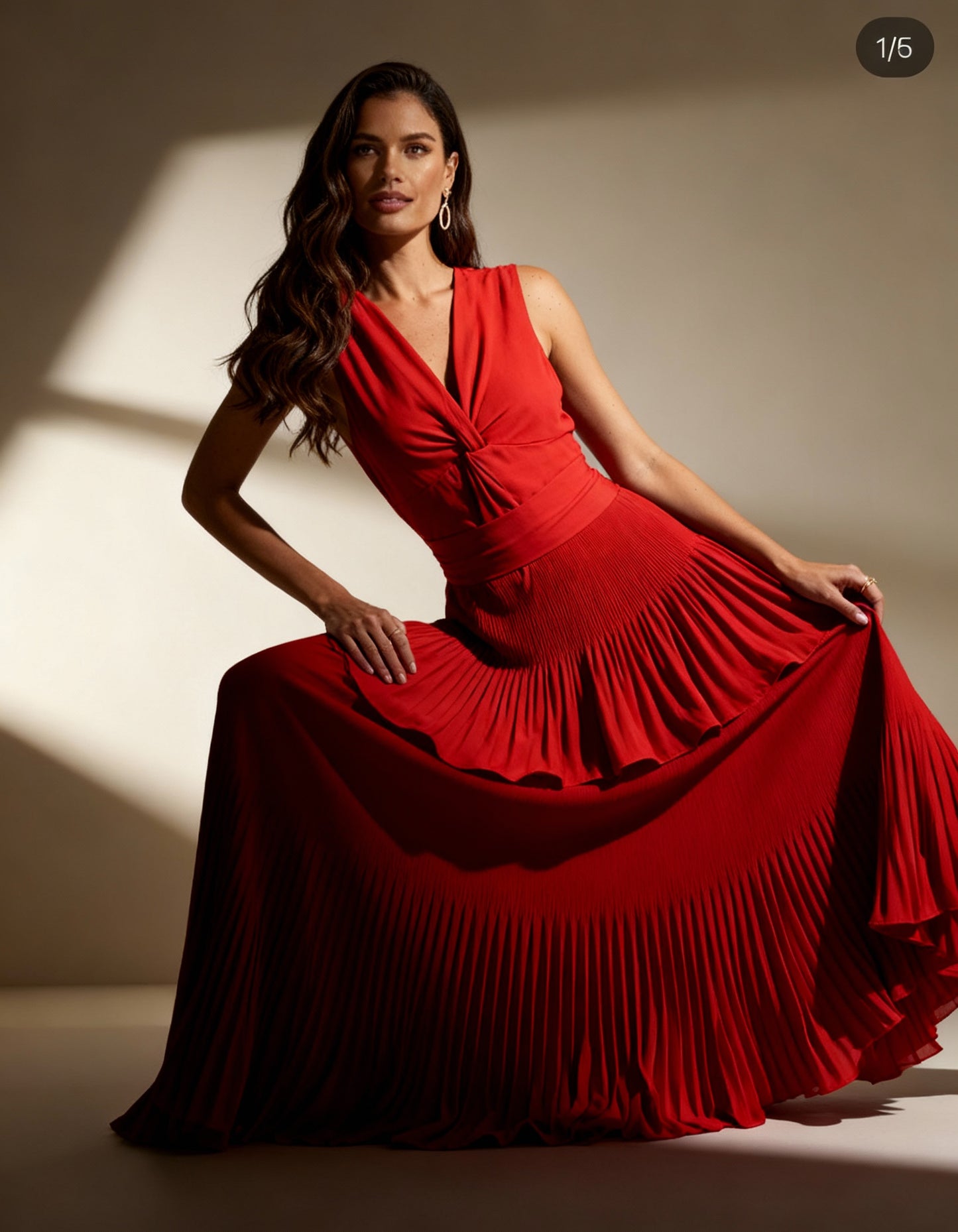 Vestido Escarlate Imperial