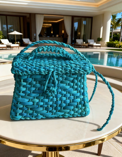 Bolsa Bau Artesanal Palha