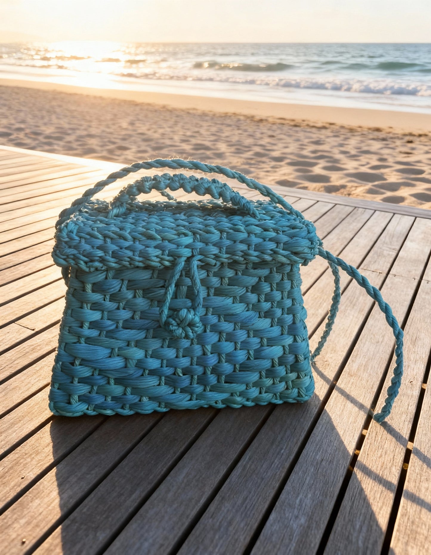 Bolsa Bau Artesanal Palha