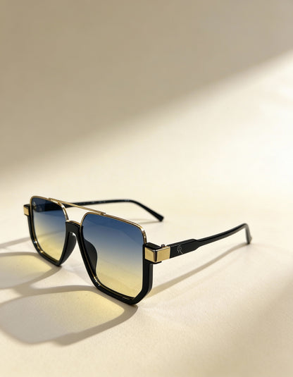 Óculos de Sol Noir Urbano preto/dourado