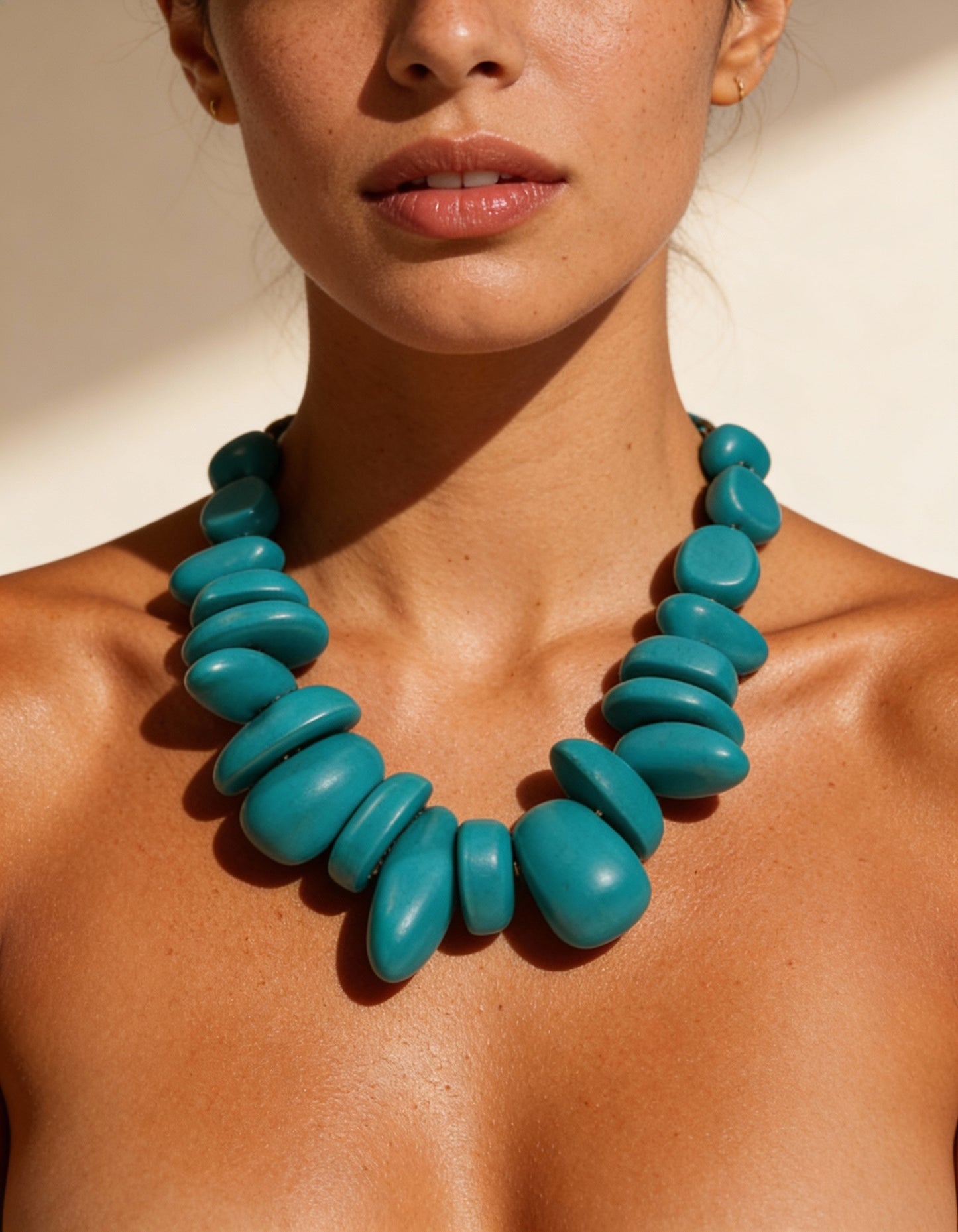 Colar Rios do Cerrado resina premium