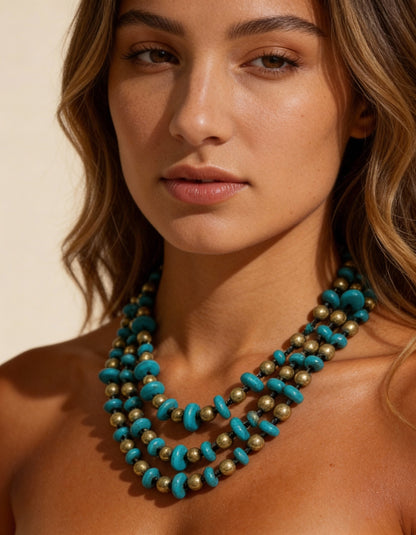 Colar Triplo Deep Sky