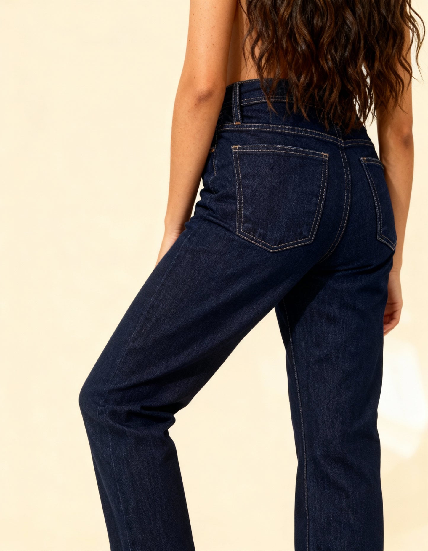 Calça Jeans Reta
