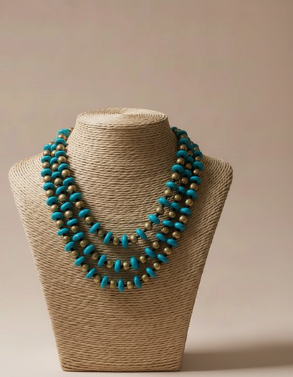 Colar Triplo Deep Sky