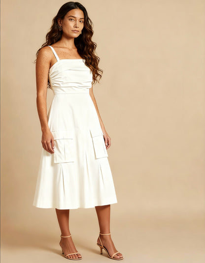 Vestido Alvor Bianco