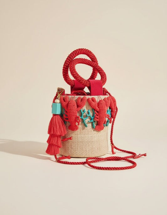 Bolsa Artesanal Lagosta - Pré Venda - Envios a partir de 12/12/2025